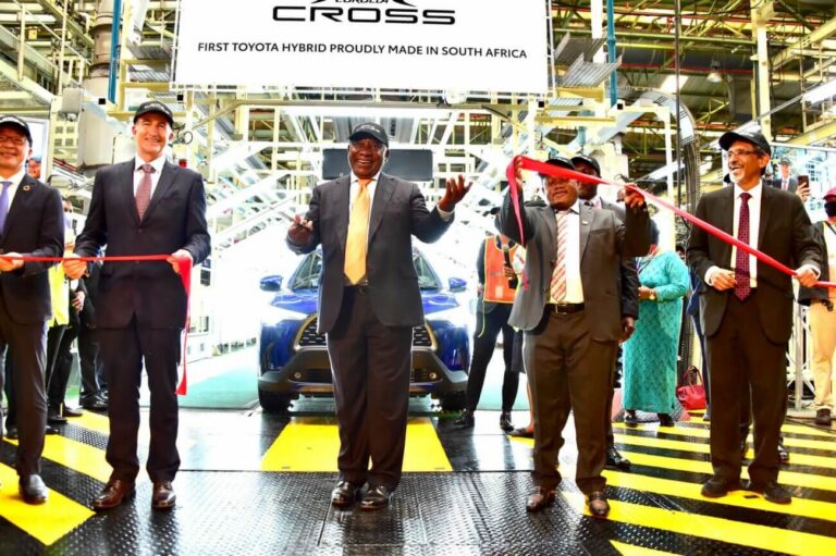 Toyota Corolla Cross local production line opened