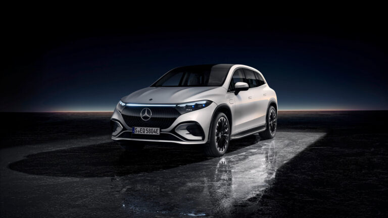 Mercedes EQS SUV showcased in Mzansi
