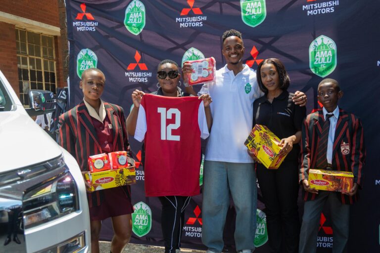 Mitsubishi SA teams up with AmaZulu FC’s back to school campaign 