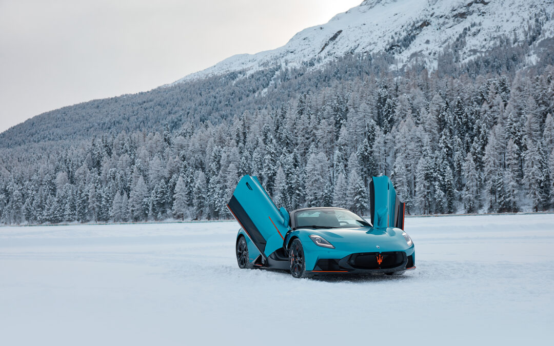 Maserati MCPURA Cielo FROZEN MAGMA debuts