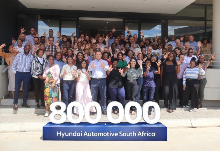 Hyundai SA sells 800,000 vehicles