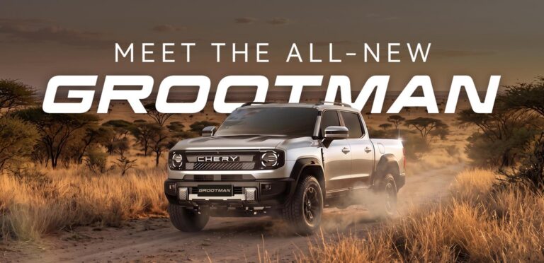 Chery names its bakkie Grootman