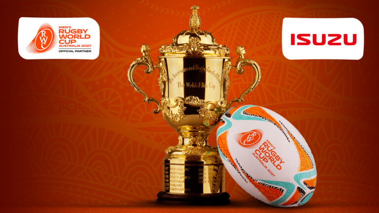 Isuzu signs as official partner of Rugby World Cup